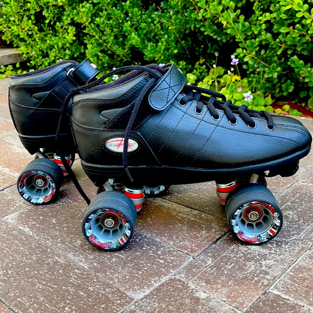 Riedell Skates R3-Quad Roller Skate Indoor-Outdoor Like New.